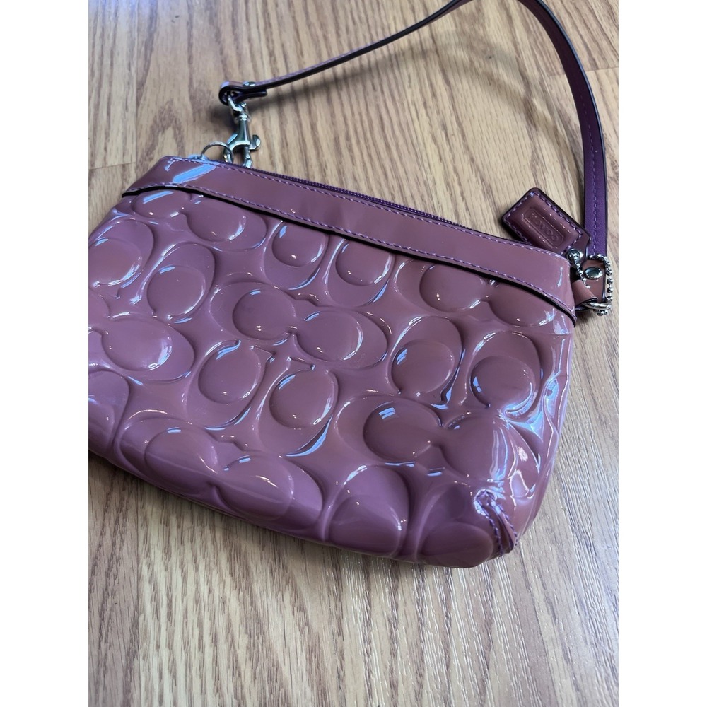 Coach Patten Leather Wristlet Clutch